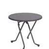 Alco Steel Folding Heavy Duty Table 80cm Diameter Graphite R20GCG -Camping Essentials Shop 0004 r20gcg scaled 1