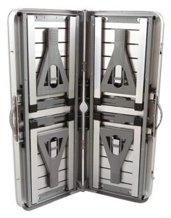Gloucester Aluminium Deluxe Folding Picnic Set 2719KC -Camping Essentials Shop 2719kc 1 midsize