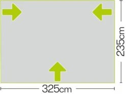 Quest Falcon Inflatable Air 325 Porch Awning A3502A -Camping Essentials Shop a3502a 7 midsize 2