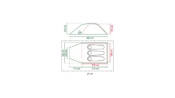 Coleman Darwin 3 Plus Tent 2176904 -Camping Essentials Shop download 3