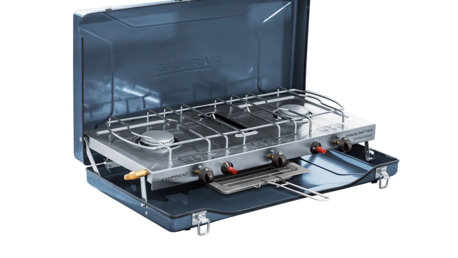 Campingaz Camping Chef DLX Stainless Infrared Gas Stove 2176950 6 Campingaz Camping Chef DLX Stainless Infrared Gas Stove 2176950 - Image 4