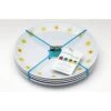 Flamefield Camper Smiles Dinner Plate Set Of 4 CAM406 2 Flamefield Camper Smiles Dinner Plate Set Of 4 CAM406 -Camping Essentials Shop flamefieldcampersmilessideplate compressor 1 2