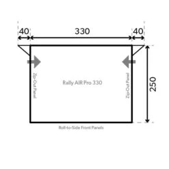 Dometic Rally Pro 330 9120000034 2023 -Camping Essentials Shop kampadometicrallyairpro330 2020fp compressor