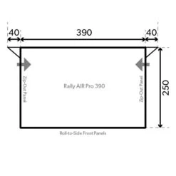 Dometic (Kampa) Rally 390 Pearl Grey AW0004 9120000037 2022 7 Dometic (Kampa) Rally 390 Pearl Grey AW0004 9120000037 2022 -Camping Essentials Shop kampadometicrallyairpro 390fp compressor 1