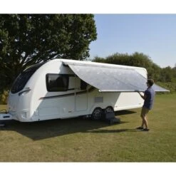 Kampa Revo-Zip Roll Out Awning 2019 -Camping Essentials Shop kamparevo zippullout compressor