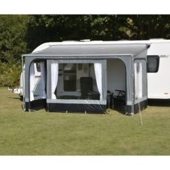 Kampa Revo-Zip Roll Out Awning 2019 -Camping Essentials Shop kamparevo zipwithprivacyfront compressor
