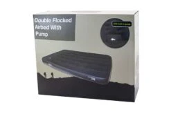 Otterdene Double Flock Camping Mattress With Pump LC391