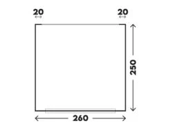 Telta Pure 260 Inflatable Caravan/Motorhome Awning AW0001 -Camping Essentials Shop pure 260 1