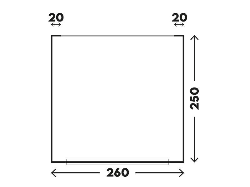 Telta Pure 260 Inflatable Caravan/Motorhome Awning AW0001 16 Telta Pure 260 Inflatable Caravan/Motorhome Awning AW0001 - Image 14