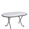 Alco Steel Folding Heavy Duty Oval Table 140cmx90cm Graphite R35GCG -Camping Essentials Shop r35vmar scaled 1