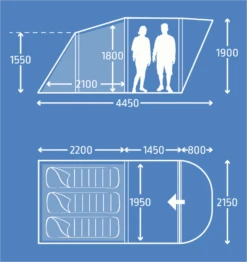 Kampa Brean 3 AIR 9120001256 Package