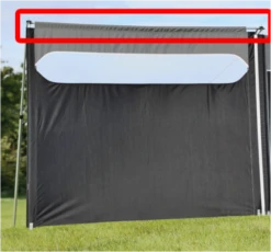 Quest TOP CROSS POLE For Quest Windshield Pro Expert Edition Windbreak A1031CP PLEASE NOTE THIS IS JUST THE CROSS POLE NOT THE PANEL.