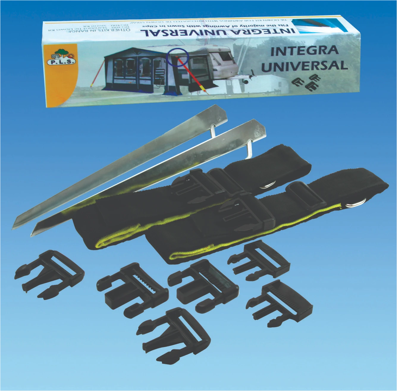 PLS BG500 Caravan Motorhome Awning Integra Universal Awning Tie Down Kit 3 PLS BG500 Caravan Motorhome Awning Integra Universal Awning Tie Down Kit