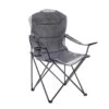 Quest CONCERT Pack Away Compact Folding Camping Festival Chair With Bag F2050 Grey