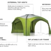 Zempire Aerobase 3 Inflatable Shelter Gazebo 350x350cm ZE-0160350-001 INC 1 WALL -Camping Essentials Shop s l1600 2 37