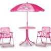 Quest Children's Kids Childs Unicorn Table Parasol & 2 Folding Chair Garden Set SP2024 -Camping Essentials Shop s l500 2 4 1