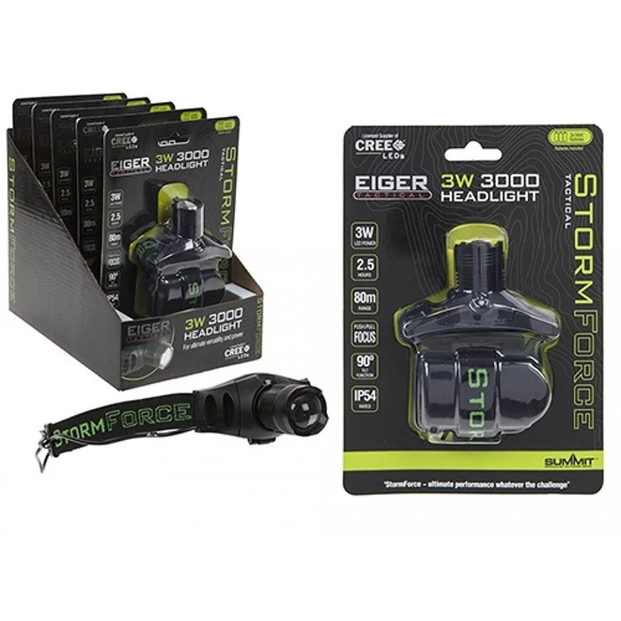 Summit StormForce 3W 3000 Headlight 098/082 3 Summit StormForce 3W 3000 Headlight 098/082